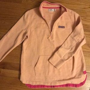 Vineyard vines quarter zip sweatshirt